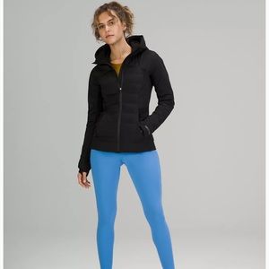 NWT  black lululemon quilted running jacket